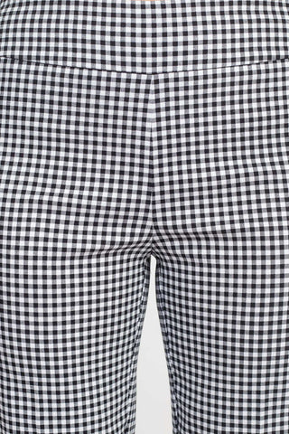 Counterparts Banded Waist Printed Pencil Cut Pull - on Rayon Pant - Glamourous Grace