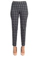 BLACK WHITE PLAID