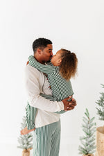 Green Stripes | MEN’S PJ Pants - By Baano