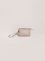3-Piece Pouch Clutch Purse Set - Taupe - By Baano