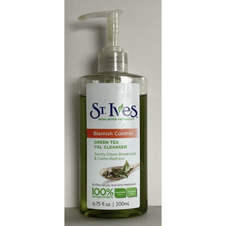 St. Ives Blemish Control Green Tea Gel Cleanser 6.75 Fl. Oz. Pump
