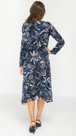 Royal Blue Mesh Dress