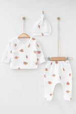 Autumn Leaf Baby Clothes Set - 3 Pcs - By Baano