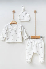 Bud Flower Baby Clothes Set - 3 Pcs - By Baano