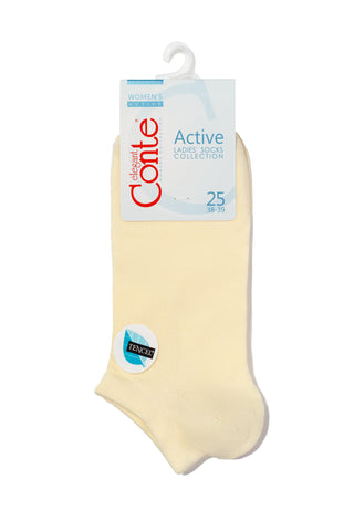 Viscose Ankle Socks Conte Active - Ultra Short 079 - By Baano