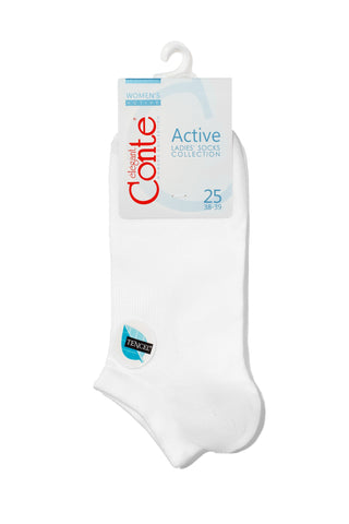 Viscose Ankle Socks Conte Active - Ultra Short 079 - By Baano