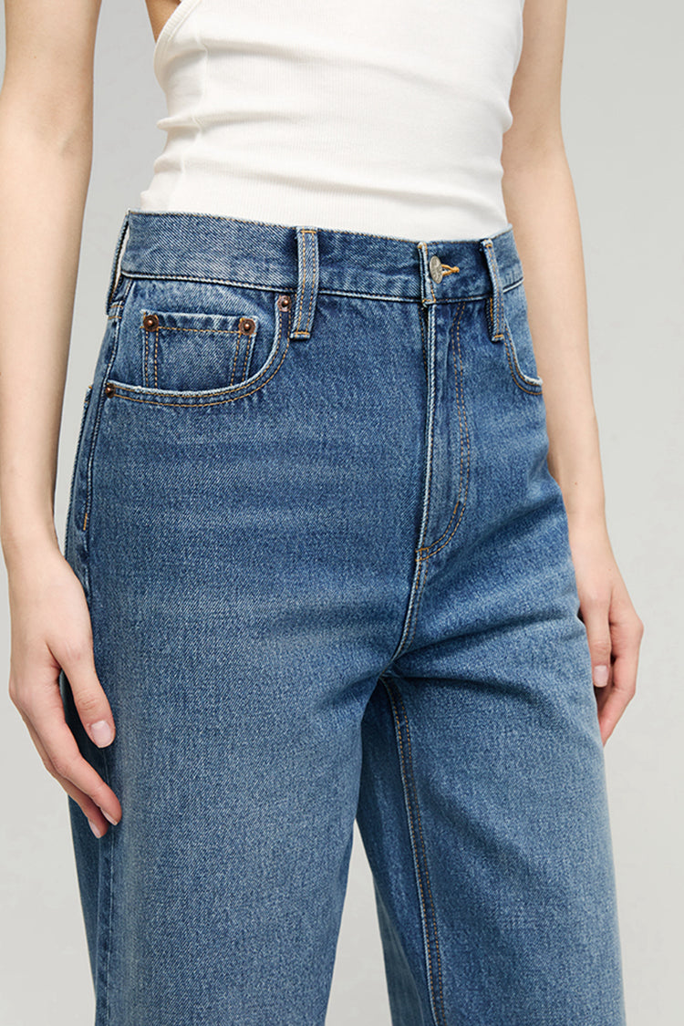 The Cityer Crop Wide Jeans HJ009 Hey Joanie