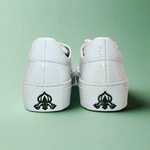 Michaela V Amare white sneakers