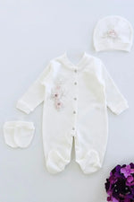 Grace Jumpsuit Set - 3 Pcs - By Baano