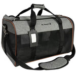 Mr. Peanut's Rhodium Series Mini Size Soft Sided Pet Carrier - Note Sizing in Description - By Baano