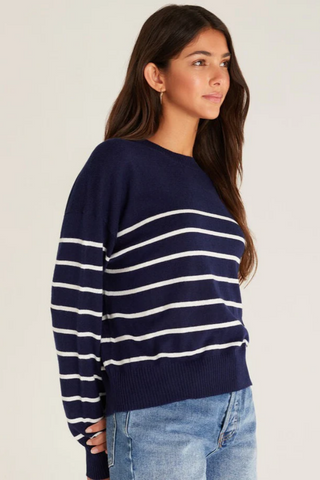 Oceana Stripe Sweater - By Baano