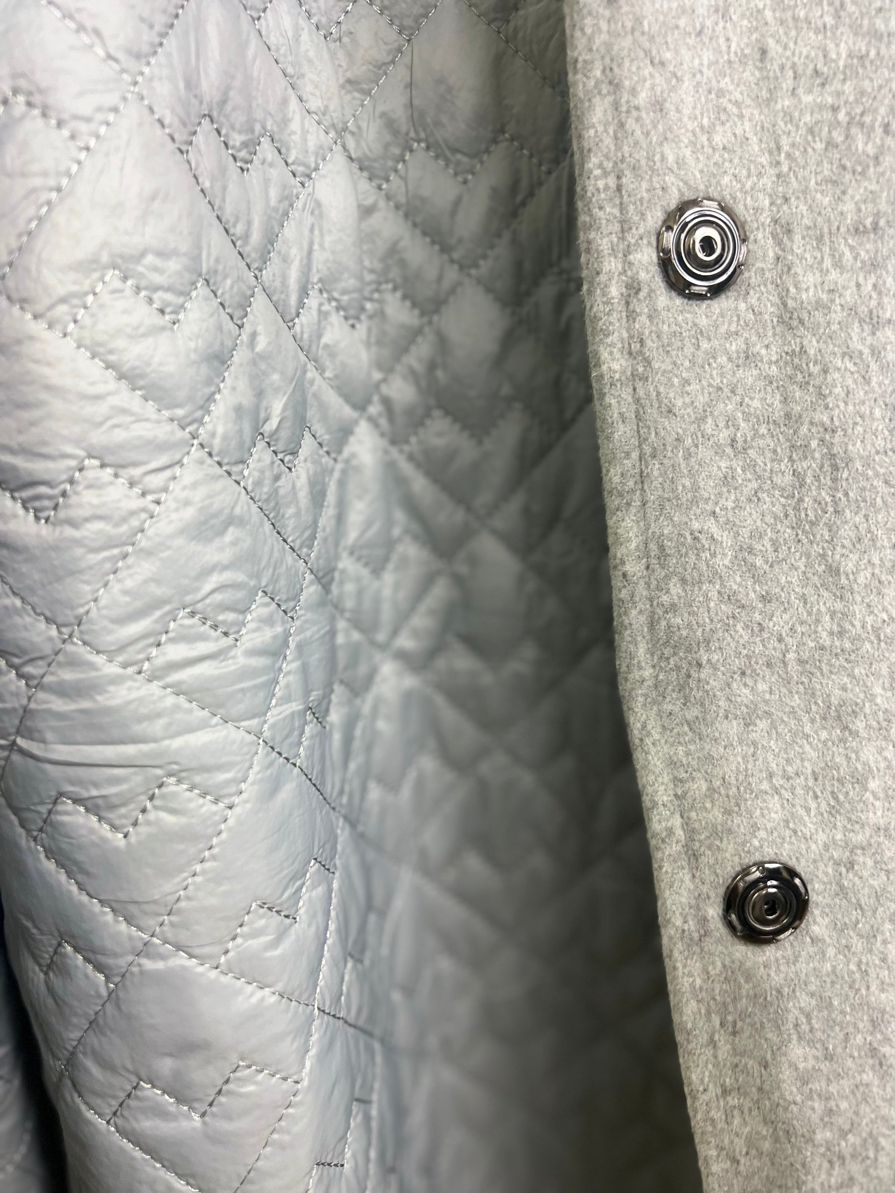 Genuine Scandinavian Mink Fur Virgin Wool Coat - By Baano