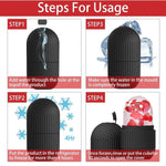 2024 New Ice Roller for Face and Eye, Ice Face Roller, Facial Beauty Ice Roller Skin Care Tools, Ice Cube Face Massage, Silicone Ice Mold for Face Care