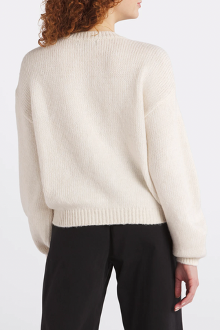 Colette Sweater - Whisper White - By Baano