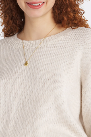 Colette Sweater - Whisper White - By Baano