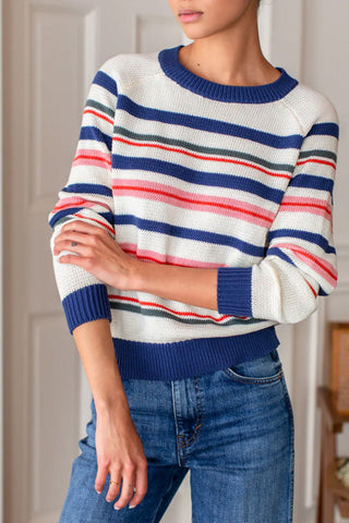 Emerson Stripe Sweater - By Baano
