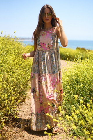 Floral Boho Maxi Dress