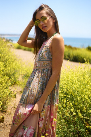 Floral Boho Maxi Dress