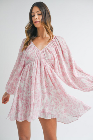 Dolman Slv Mini Dress