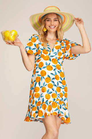 Classy Citrus  Dress