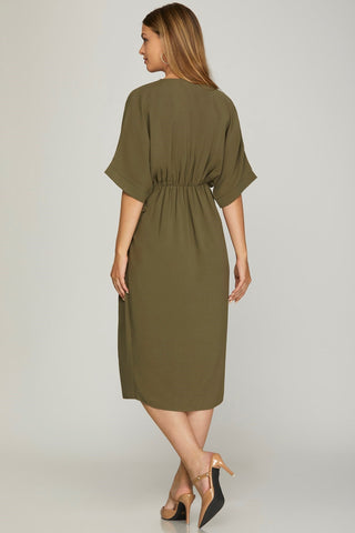 Perfect Timing Midi Dress