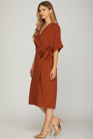 Perfect Timing Midi Dress