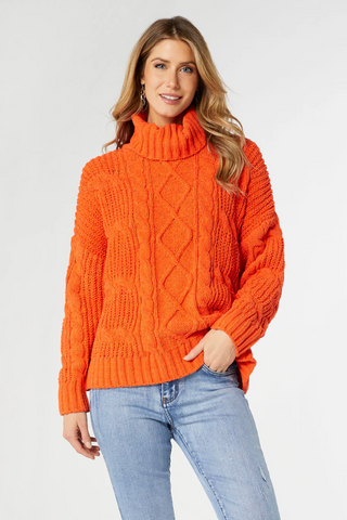 Roux Chunky Knit Sweater - By Baano