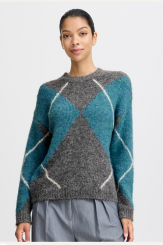 Argyle Miller Sweater - By Baano