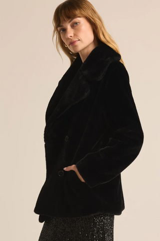 Doubled Breasted Fur Coat - By Baano