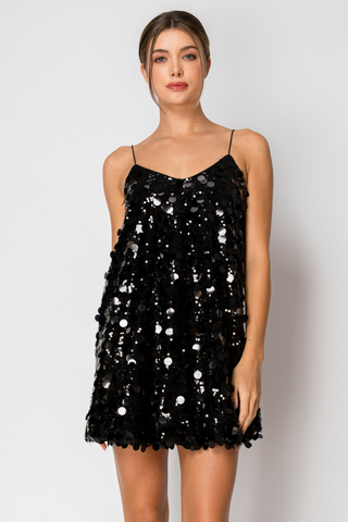 S/L Sequin Bubble Dress