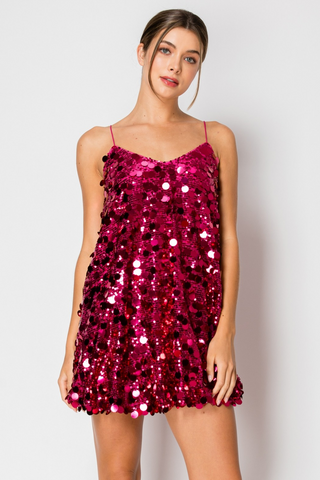 S/L Sequin Bubble Dress