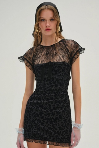 Midnight Velvet Mini Dress