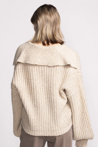 Sloane Sweater - Beige - By Baano