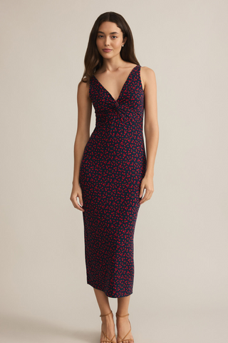 Eleve La Rosa Ditsy Midi Dress