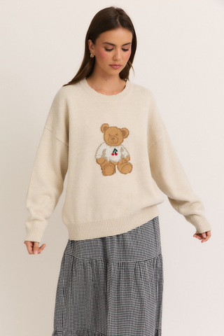 L/S Teddy Bear Sweater - By Baano
