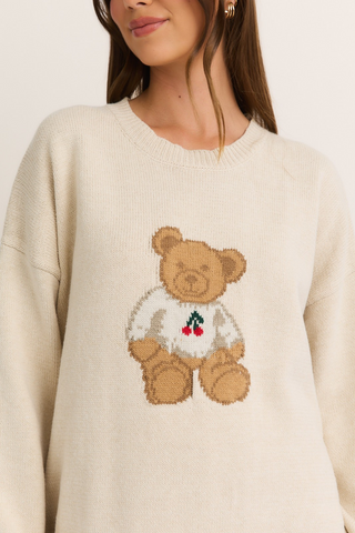 L/S Teddy Bear Sweater - By Baano