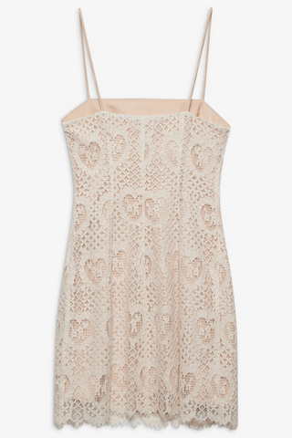 Claire Lace Heart Mini Dress