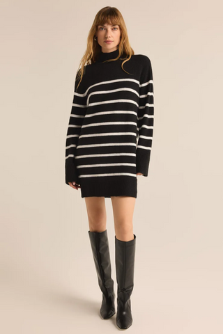 Fin Stripe Sweater Dress