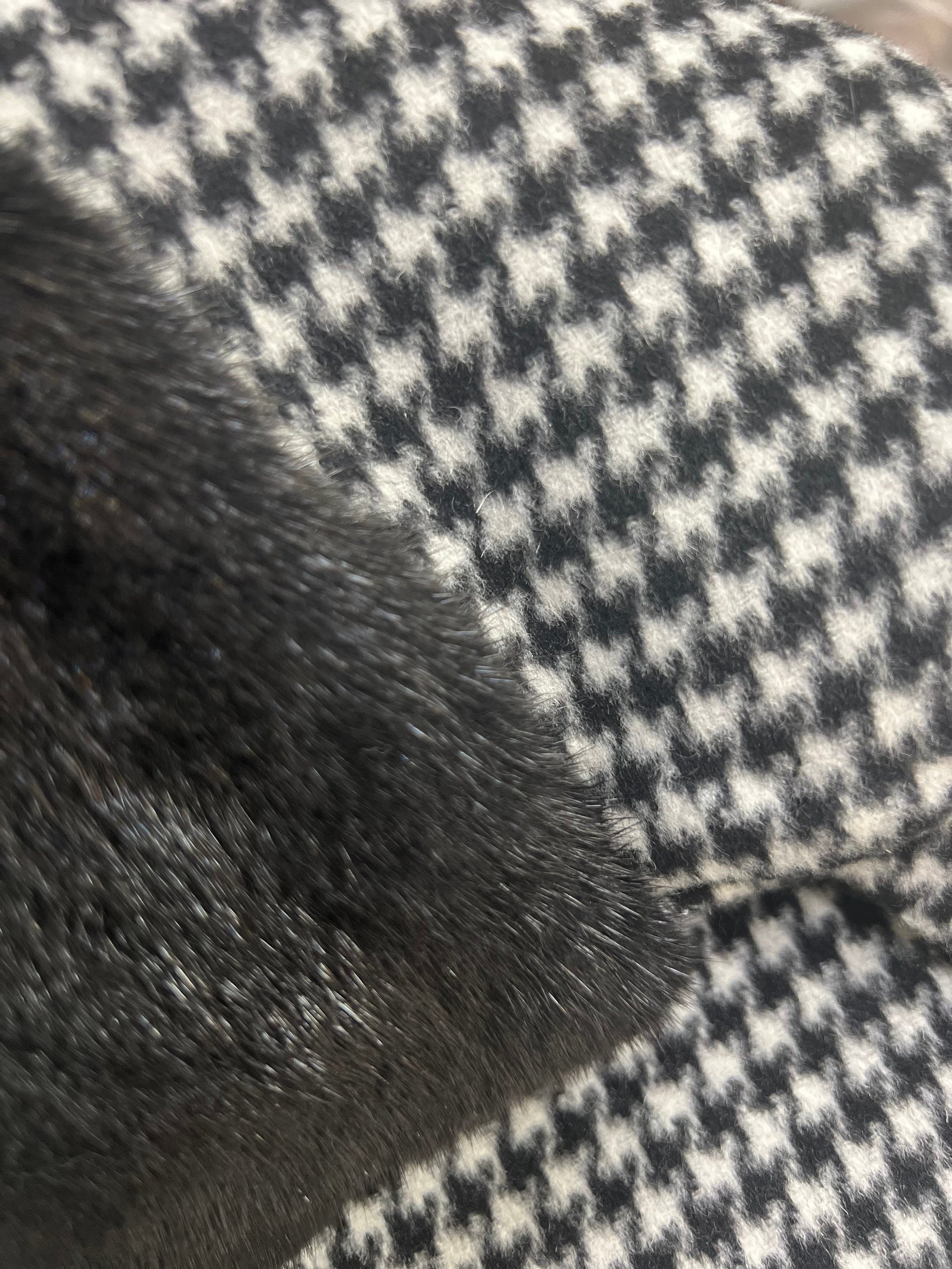 Genuine Scandinavian Mink Fur Virgin Wool Poncho - By Baano