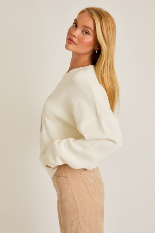 L/S Teddy Bear Sweater - By Baano