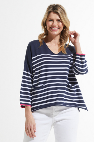 Zaket and Plover Nautical Sweater - By Baano