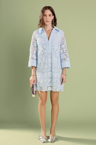 Bell Slv Lace Dress