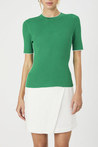 Mozza Short Sleeve Sweater - By Baano