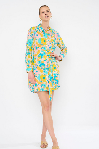 Button Front Shirt Dress