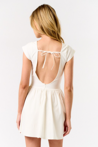 Cap Sleeve Mini Dress