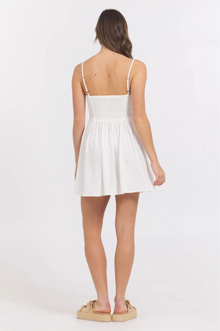 Stitch Detail Mini Dress