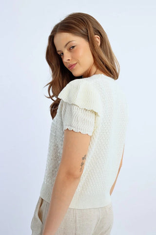 Sweater W/Sequins - By Baano