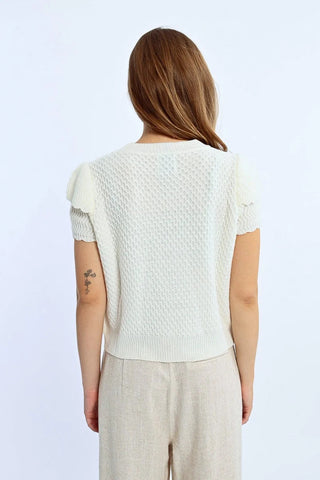 Sweater W/Sequins - By Baano