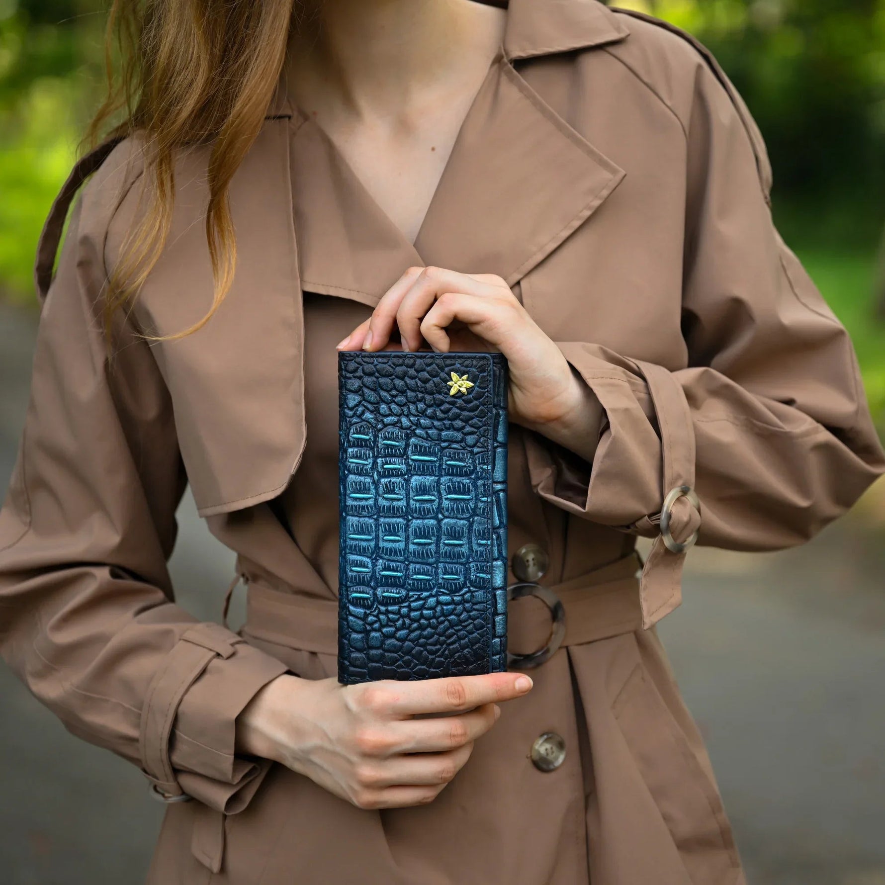 Three Fold RFID Clutch - 1774