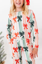 Bows | GIRLS WIDE-LEG SET - By Baano